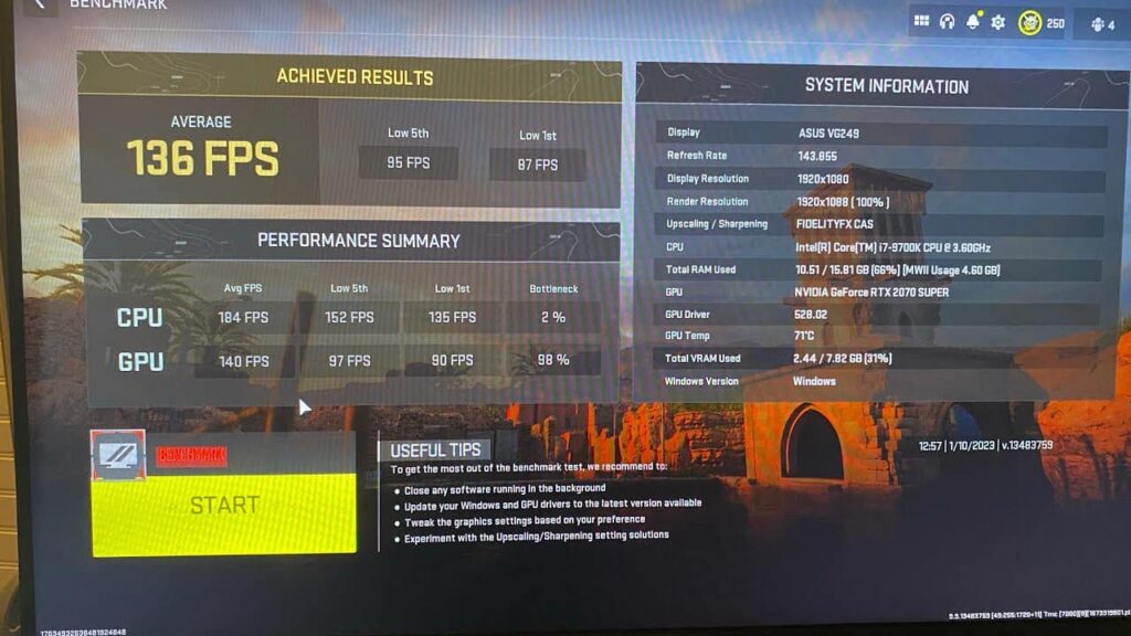 Optimizing Call of Duty for CPU Performance