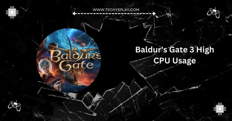 Baldur's Gate 3 High CPU Usage